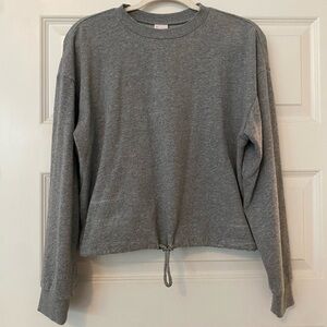 No Boundaries Cinched Sweatshirt